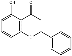 2-羟基-6-苄氧基苯乙酮 结构式