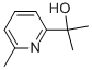 2-(6-Methylpyridin-2-yl)propan-2-ol 结构式