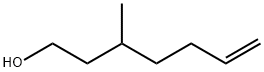 3-Methyl-6-hepten-1-ol 结构式
