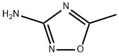 5-甲基-3-氨基-4-氮杂异噁唑 结构式