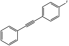 1-氟-4-(2-苯基乙炔基)苯 结构式