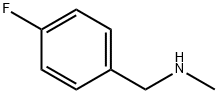 N-甲基-4-氟苄胺 结构式