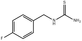 N-(4-FLUOROBENZYL)THIOUREA 结构式