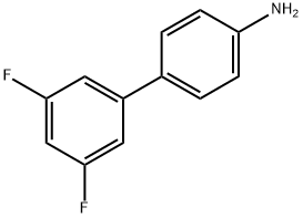 4-(3,5-二氟苯基)苯胺 结构式