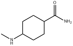 Cyclohexanecarboxamide, 4-(methylamino)- (9CI) 结构式