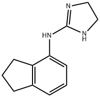 茚唑啉 结构式