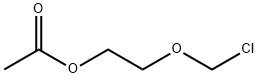 2-(氯甲氧基)乙基乙酸酯 结构式
