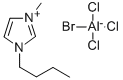 1-BUTYL-3-METHYLIMIDAZOLIUM BROMOTRICHLOROALUMINATE 结构式