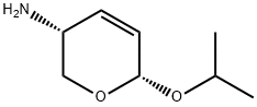 2H-Pyran-3-amine,3,6-dihydro-6-(1-methylethoxy)-,(3R,6S)-(9CI) 结构式