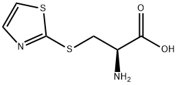 S-(2-噻唑基)-L-半胱氨酸 结构式