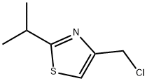 2-异丙基-4-氯甲基噻唑 结构式