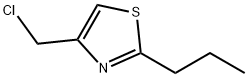 4-(CHLOROMETHYL)-2-PROPYL-1,3-THIAZOLE 结构式