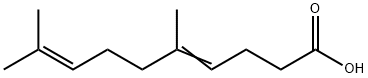 (4E)-5,9-二甲基-4,8-二癸烯酸 结构式