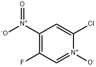2-CHLORO-5-FLUORO-4-NITROPYRIDINE N OXIDE 结构式
