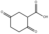 Cyclohexanecarboxylic acid, 2,5-dioxo- (9CI) 结构式