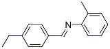 Benzenamine, N-[(4-ethylphenyl)methylene]-2-methyl- (9CI) 结构式