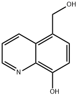 5-羟甲基-喹啉-8-醇 结构式