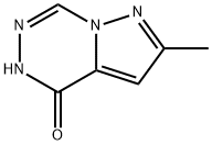 2-甲基吡唑并[[1,5-D][1,2,4]三嗪-4(5H)-酮 结构式