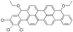 trichloro-5,10-diethoxyviolanthrene 结构式