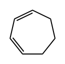 1,3-环庚二烯 结构式