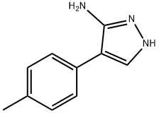 4-(P-甲苯基)-1H-吡唑-5-胺 结构式