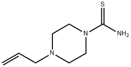 1-Piperazinecarbothioamide,4-(2-propenyl)-(9CI) 结构式