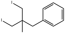 [3-Iodo-2-(iodomethyl)-2-methylpropyl]benzene 结构式