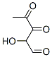 Pentanal, 2-hydroxy-3,4-dioxo- (9CI) 结构式