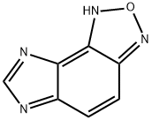 1H-Imidazo[4,5-e]-2,1,3-benzoxadiazole(9CI) 结构式