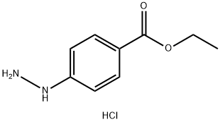 对肼基苯甲酸乙酯盐酸盐 结构式