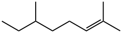 2,6-DIMETHYL-2-OCTENE 结构式