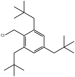 2-Chloromethyl-1,3,5-trineopentylbenzene 结构式