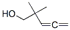 4,4-Dimethyl-1,2-pentadiene-5-ol 结构式