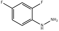 2,4-二氟苯肼 结构式