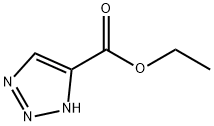 1H-1,2,3-三氮唑-5-甲酸乙酯 结构式