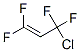 3-Chloro-1,1,3,3-tetrafluoro-1-propene 结构式