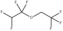 1,1,2,2-四氟乙基-2,2,2-三氟乙基醚 结构式