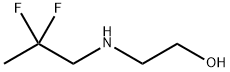 2-(2,2-二氟丙基)氨乙醇 结构式
