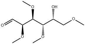 2,3,4,6-TETRA-O-METHYL-D-GALACTOSE 结构式