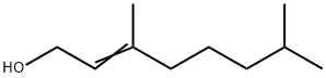 3,7-二甲基-6-辛烯-1-醇 结构式