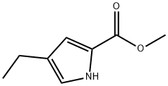 1H-Pyrrole-2-carboxylicacid,4-ethyl-,methylester(9CI) 结构式