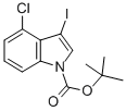 tert-Butyl4-chloro-3-iodo-1H-indole-1-carboxylate