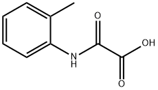 N-邻甲苯基-氨基草酸 结构式