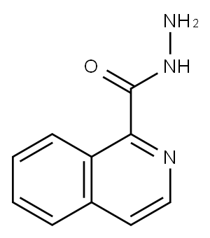 异喹啉-1-羧酸肼 结构式