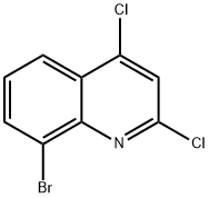 8-溴-2,4-二氯喹啉 结构式