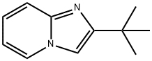 2-叔丁基咪唑并[1,2-A]吡啶 结构式