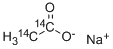 ACETIC ACID, SODIUM SALT, [1,2-14C] 结构式