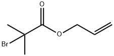 2-溴-2-甲基丙酸烯丙酯 结构式