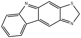 2H-Thiazolo[5,4-b]carbazole(9CI) 结构式