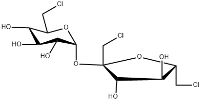 1',6,6'-Trichloro Sucrose 结构式